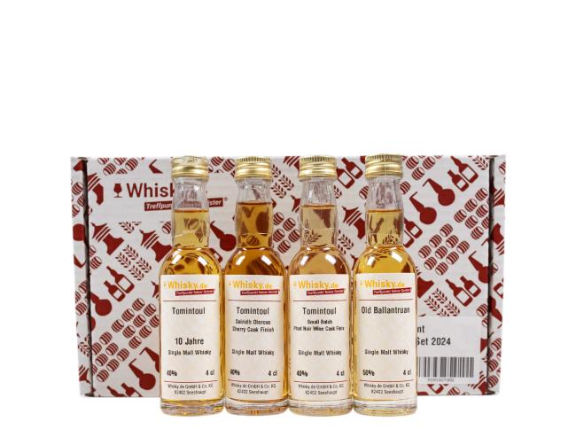 Tomintoul Live Event Set 2024, klein 0,16 l·42,5 % vol