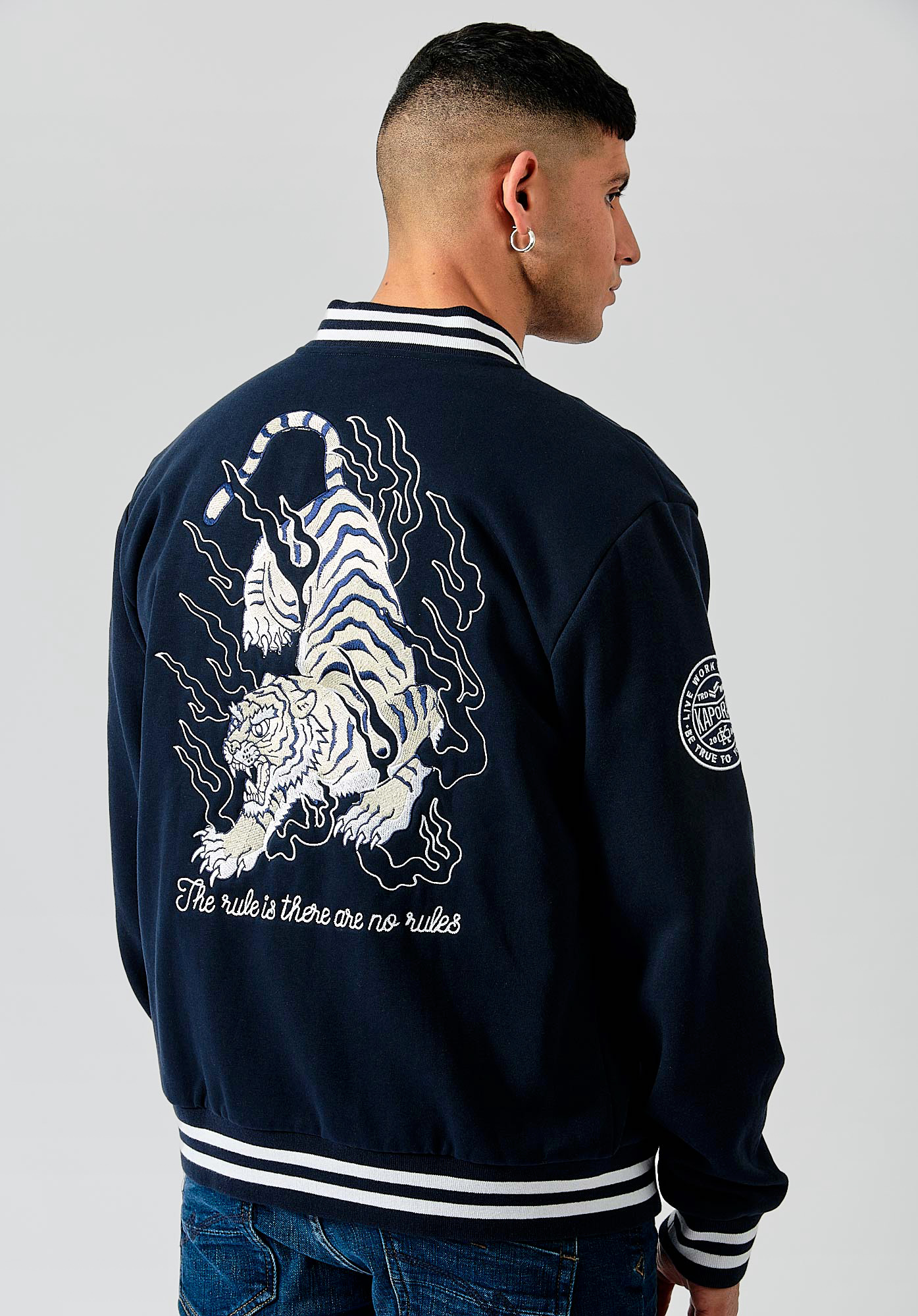 BOCKY  Blouson bleu homme
