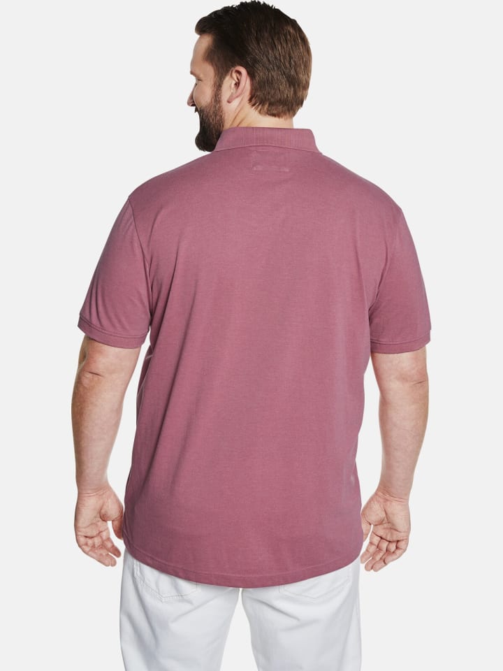 Charles Colby Doppelpack Poloshirt EARL LACHLAN in wollweiß pink günstig kaufen