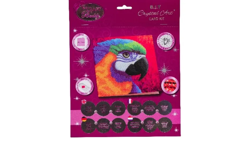Craft Buddy - Crystal Art Diamond Painting Card Kit