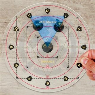 Enhance - Tabletop RPGs 30ft Spell AOE Damage Template