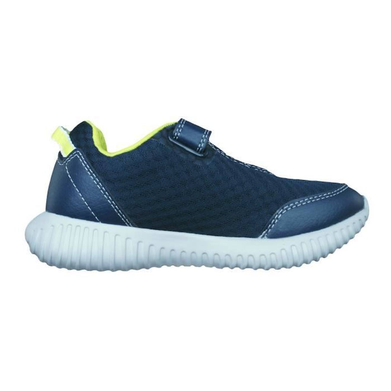 Geox J Waviness B.A Garçons baskets Bleu Marine bleu