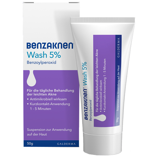 BENZAKNEN Wash 5% Suspension  50 g  Suspension