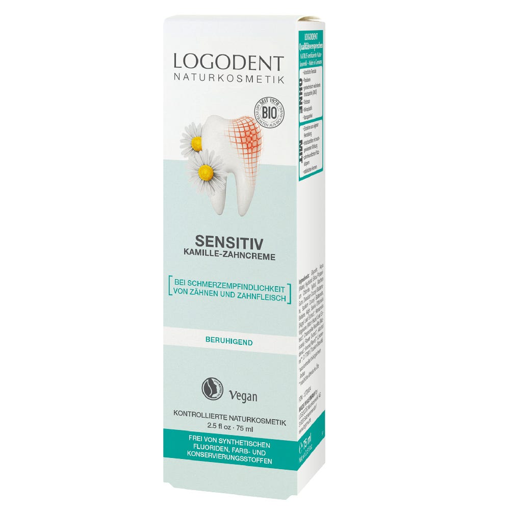 LOGODENT Sensitive Kamille-Zahncreme 75 ml