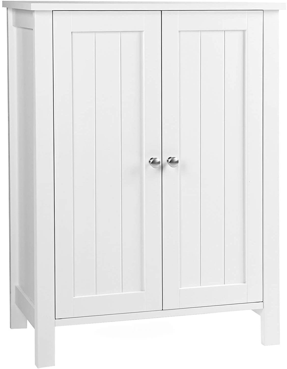 VASAGLE Badkommode Badezimmerschrank, 2 verstellbare Ebene, 30 x 60 x 80 cm