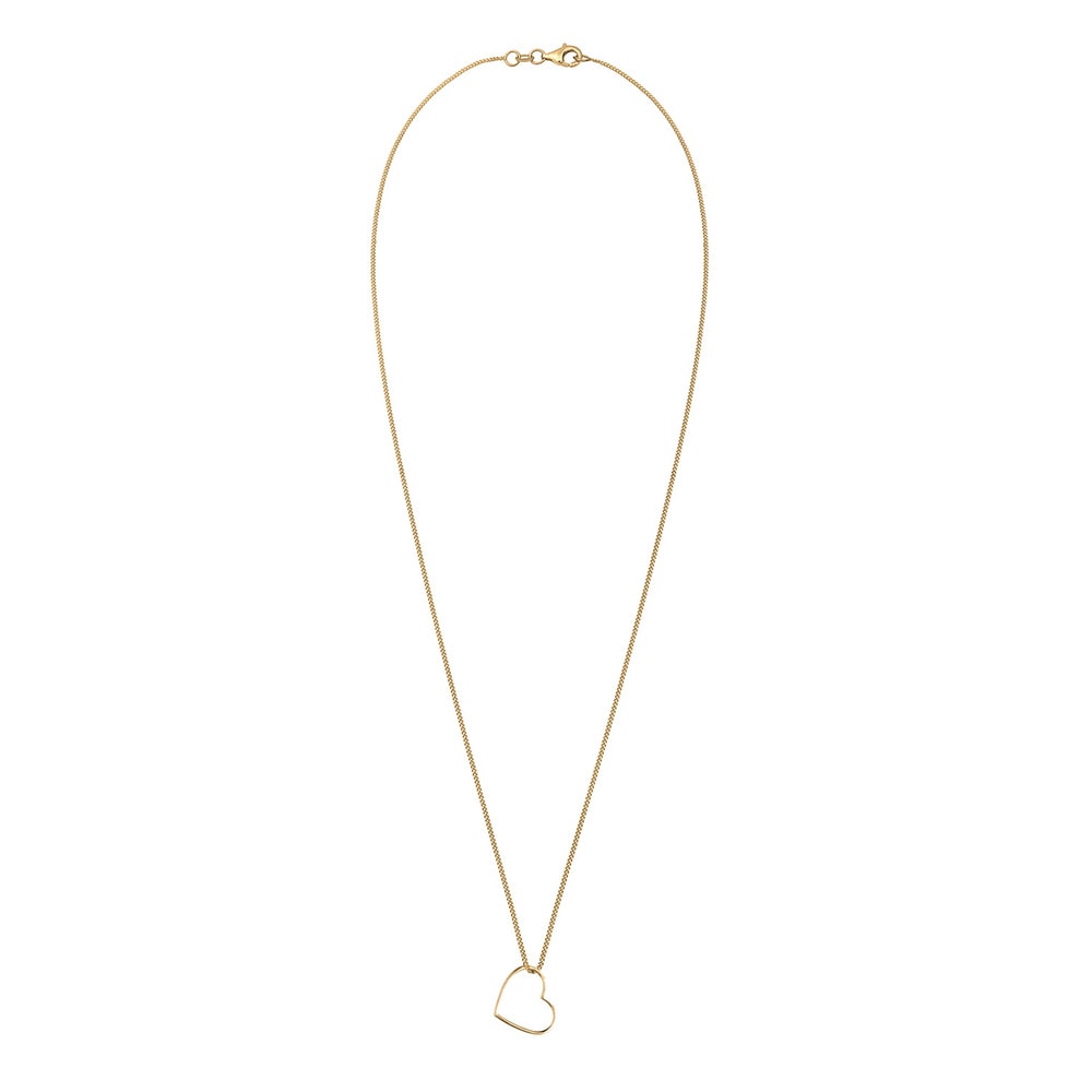 Elli Elli Collier Femmes Pendentif Coeur Basique en Argent Sterling 925 Bijoux