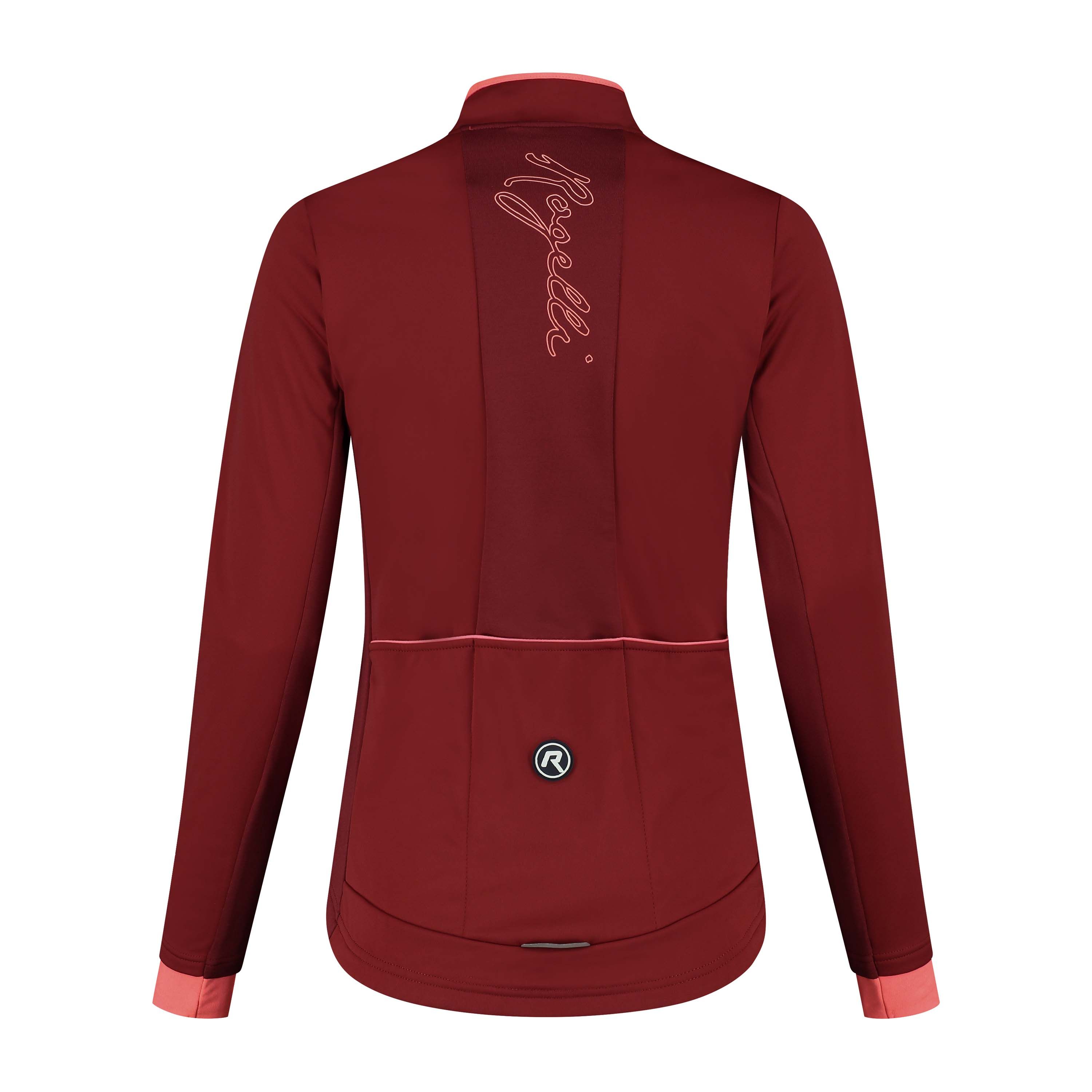 Rogelli Essential Bordeaux Coral Damen Winterjacke