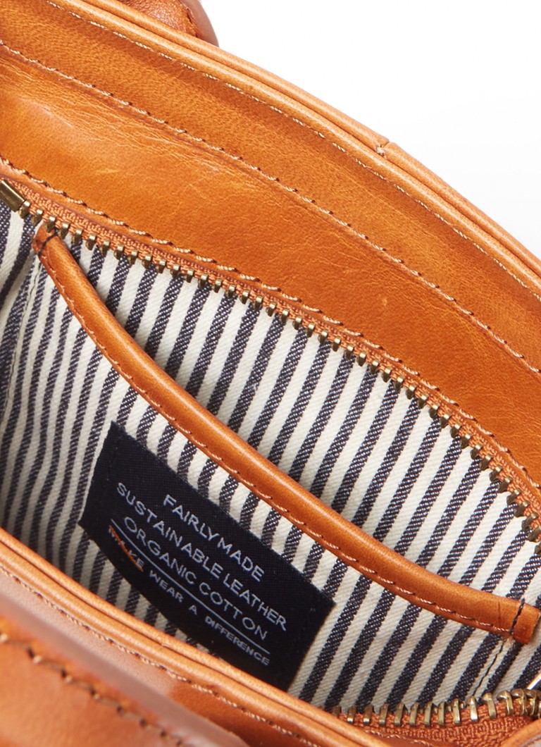 Geantă de mână O My Bag Jackie Mini din piele cu curea de umăr detașabilă.