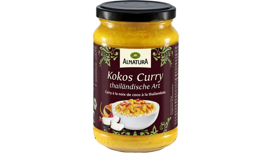 Alnatura Bio Thai Kokos Curry 325 ml