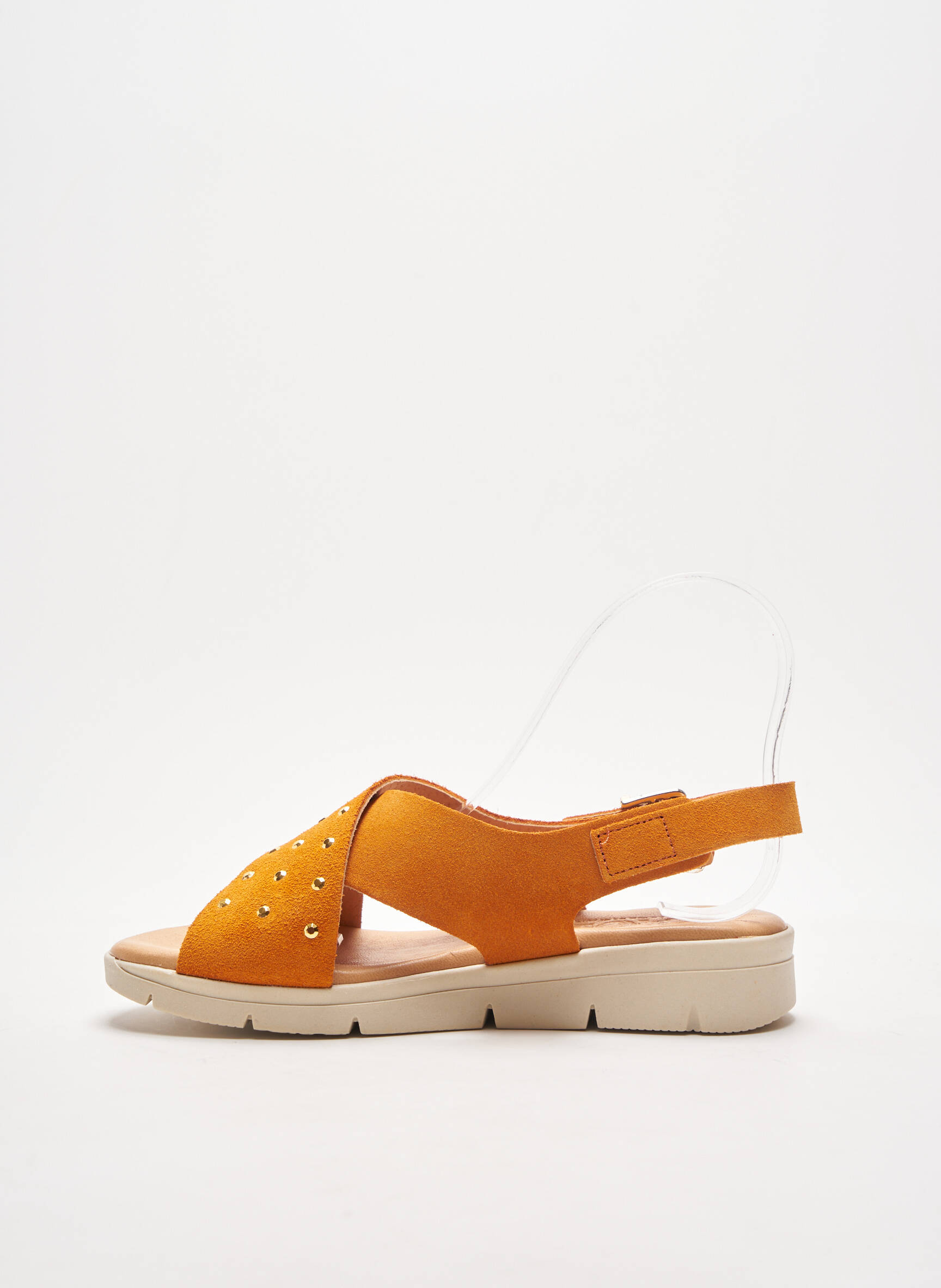 Kaola Sandales Nu Pieds Femme couleur orange
