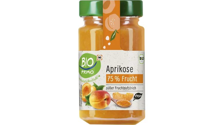 BIO PRIMO Bio Fruchtaufstrich Aprikose 250 g