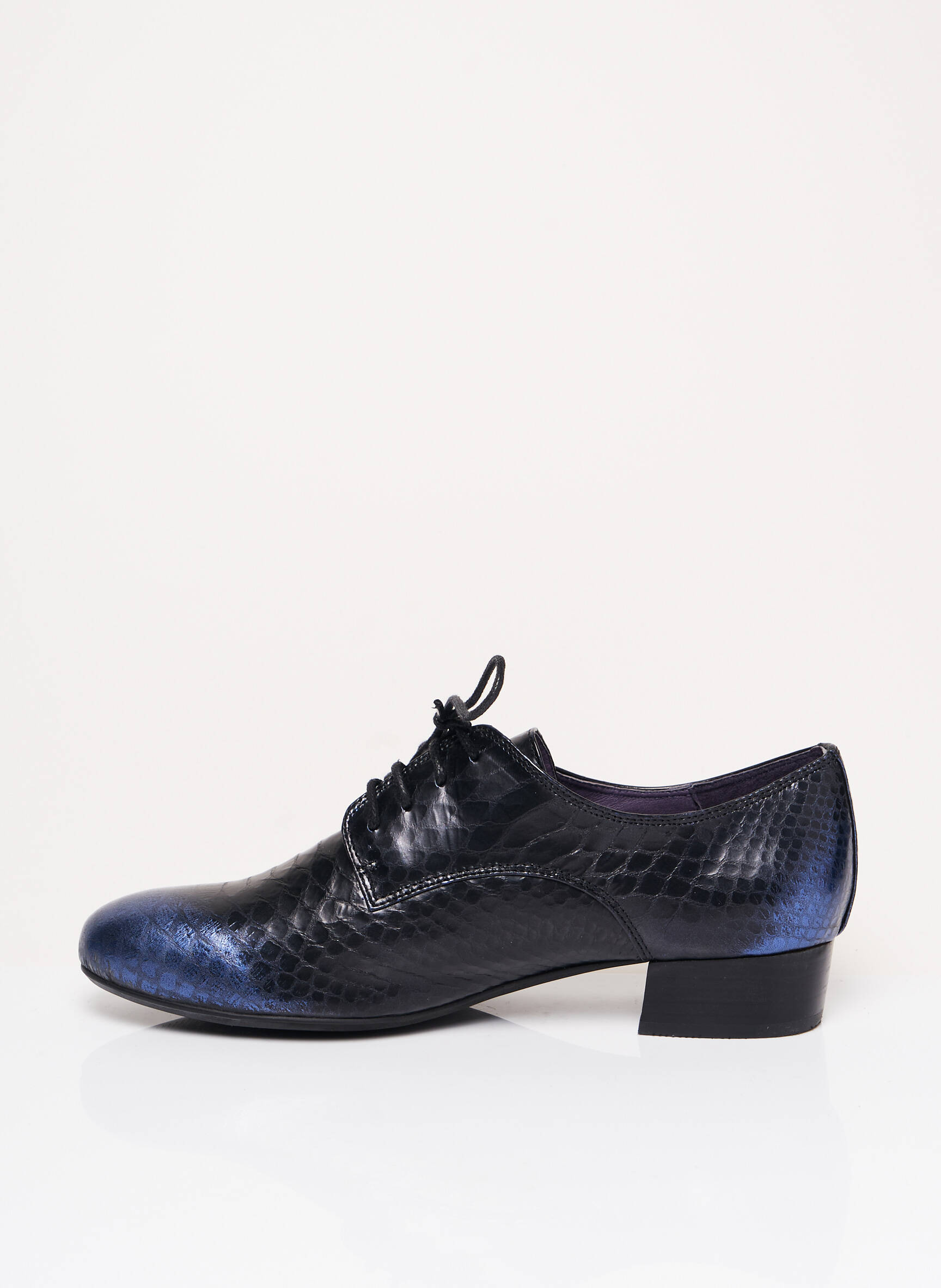 Couleur Pourpre Derby Femme couleur noir