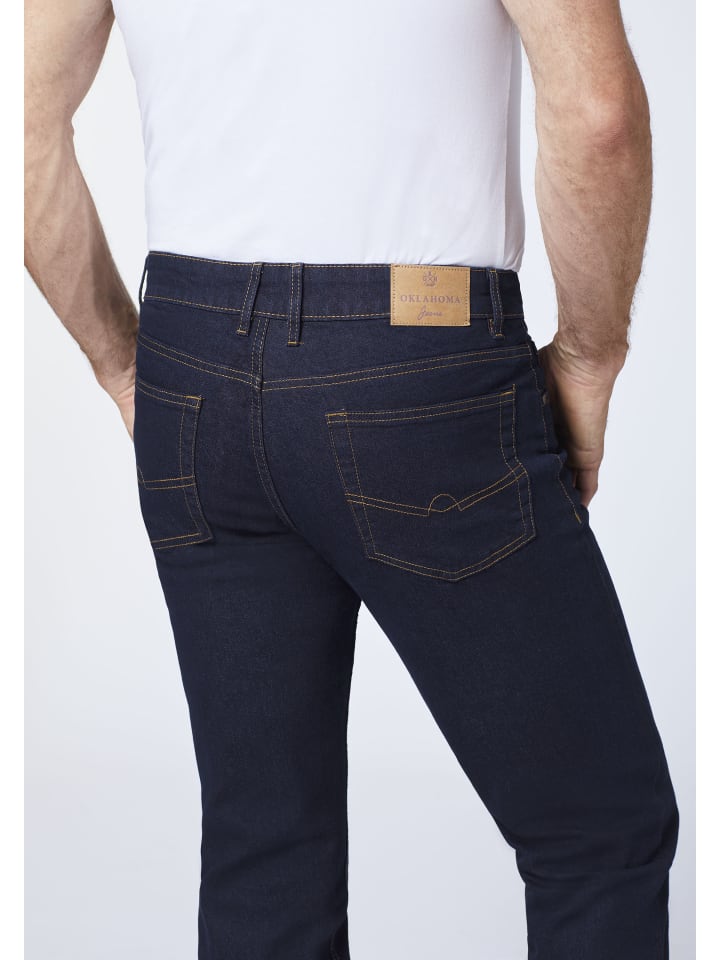 Oklahoma Jeans Jeans in Blau günstig kaufen