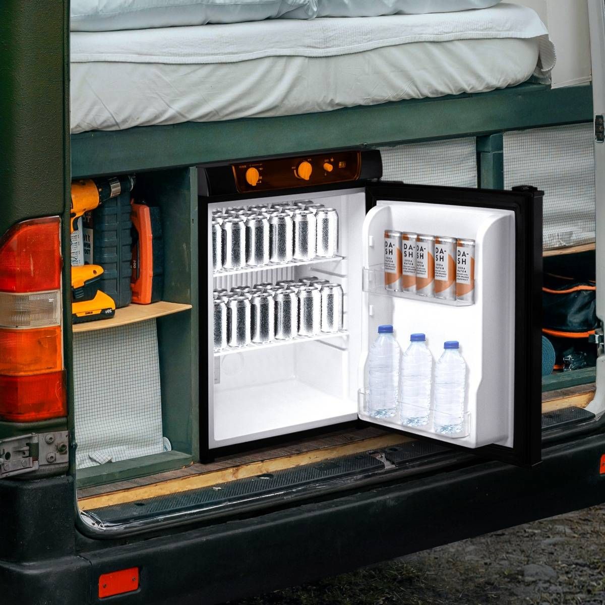KuKoo 3-Wege Absorberkühlschrank