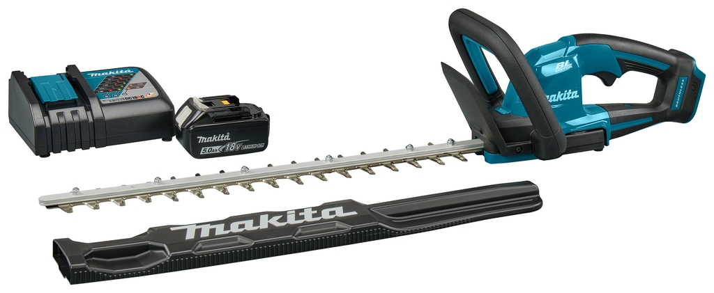 Akumulátorové nůžky na živý plot Makita DUH506RT 50 cm 18 V 1x5,0 Ah Li-Ion