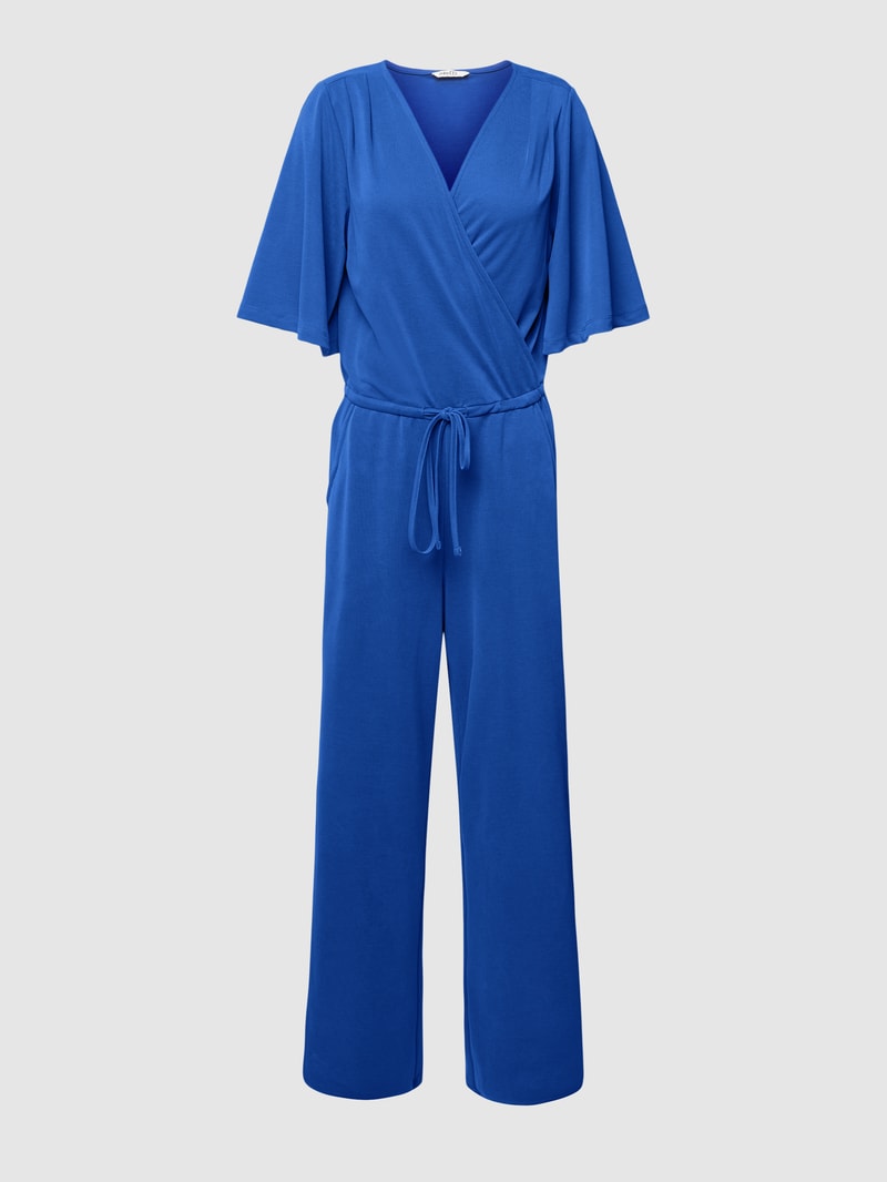 Jumpsuit in Wickel-Optik Modell 'Bradlee' in blau