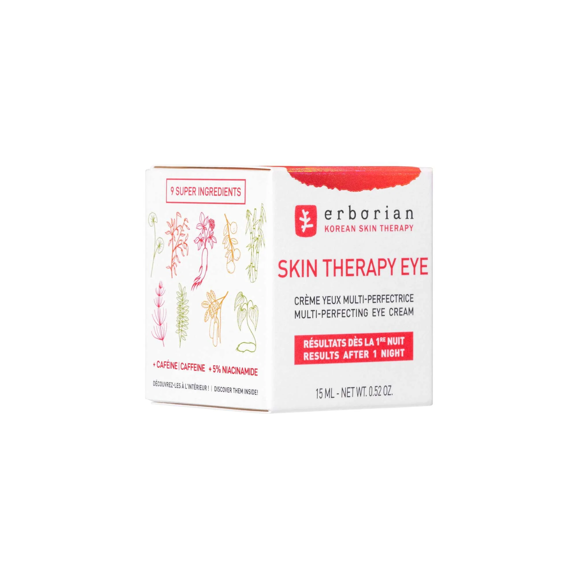 Super Ingredients Skin therapy Eye - Contorno occhi antirughe, Contorno occhi idratante
