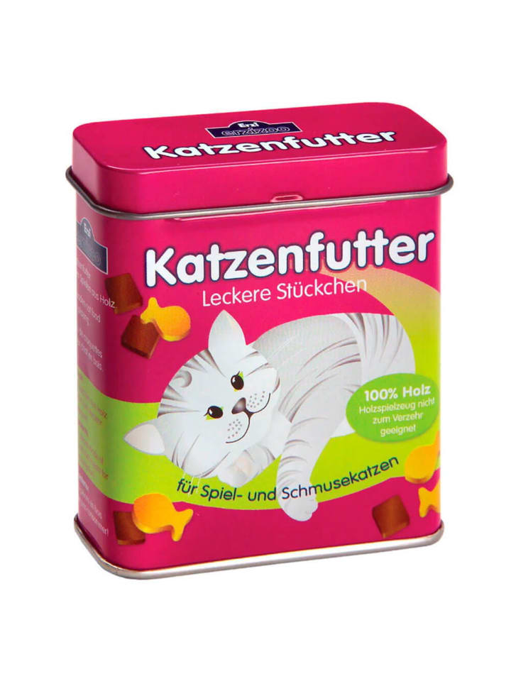 Erzi Katzenfutter in der Dose für Kaufladenzubehör in rosa günstig kaufen onesize