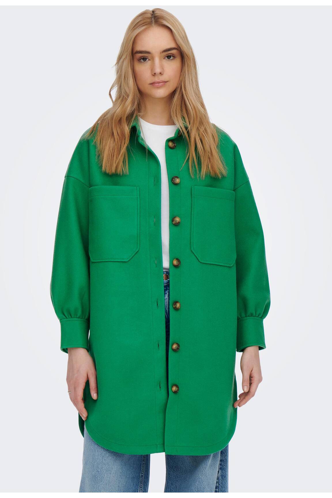 Only Manteaux Courts Femme couleur vert