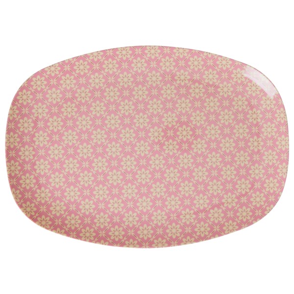 Rice - Melamine Rectangular Plate - Teller