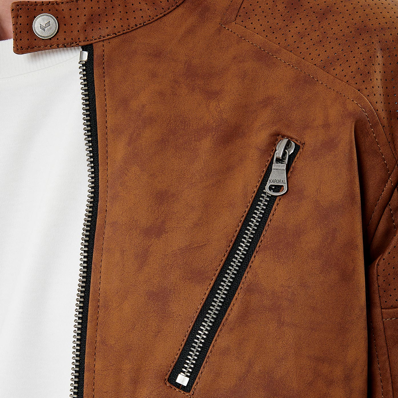 NINO   Blouson marron Homme