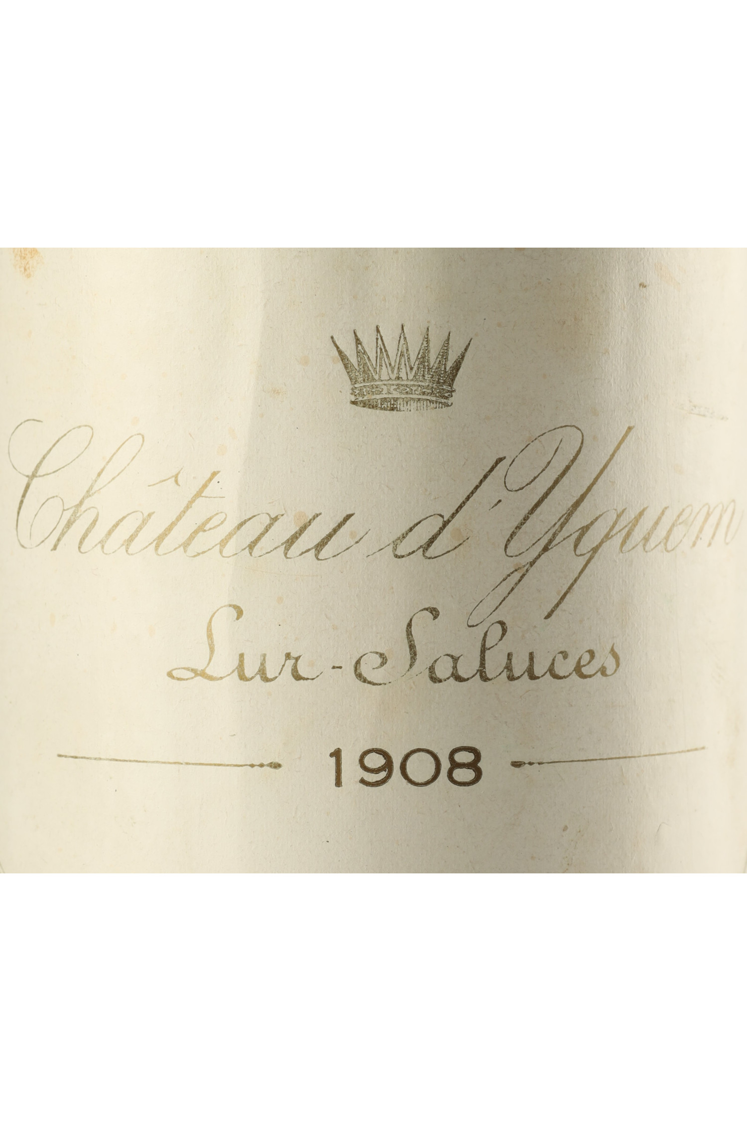 Château D'yquem 1908, Sauternes