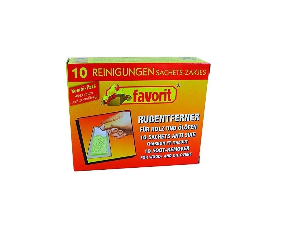 favorit Kombi-Entrußer 10 Kissen Rußentferner
