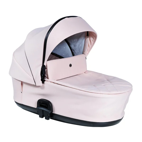 Nordbaby Active Lux stroller set peony beige, chrome frame