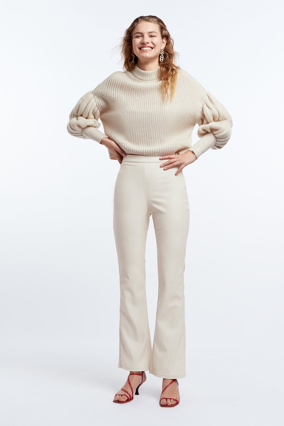 Penny pu trousers
