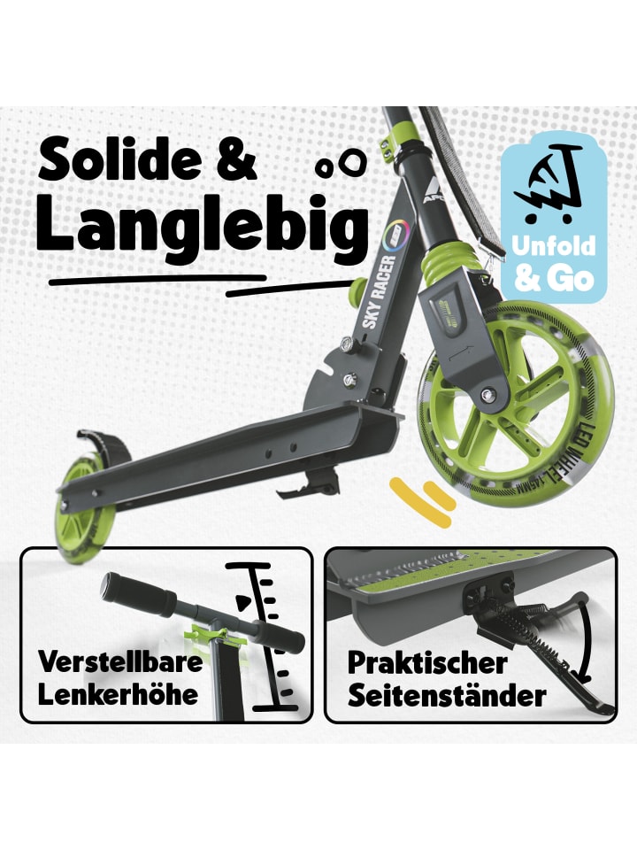 Apollo LED City Roller mit Federung 