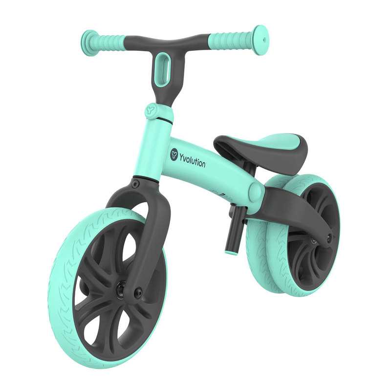 Draisienne Y velo Junior vert pastel Yvolution