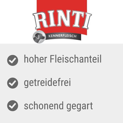 RINTI Kennerfleisch Pouches 10 x 400 g