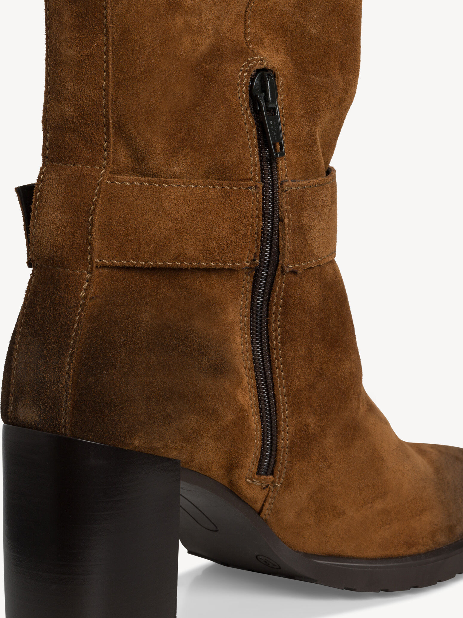 Bottes de cow-boy en cuir - marron