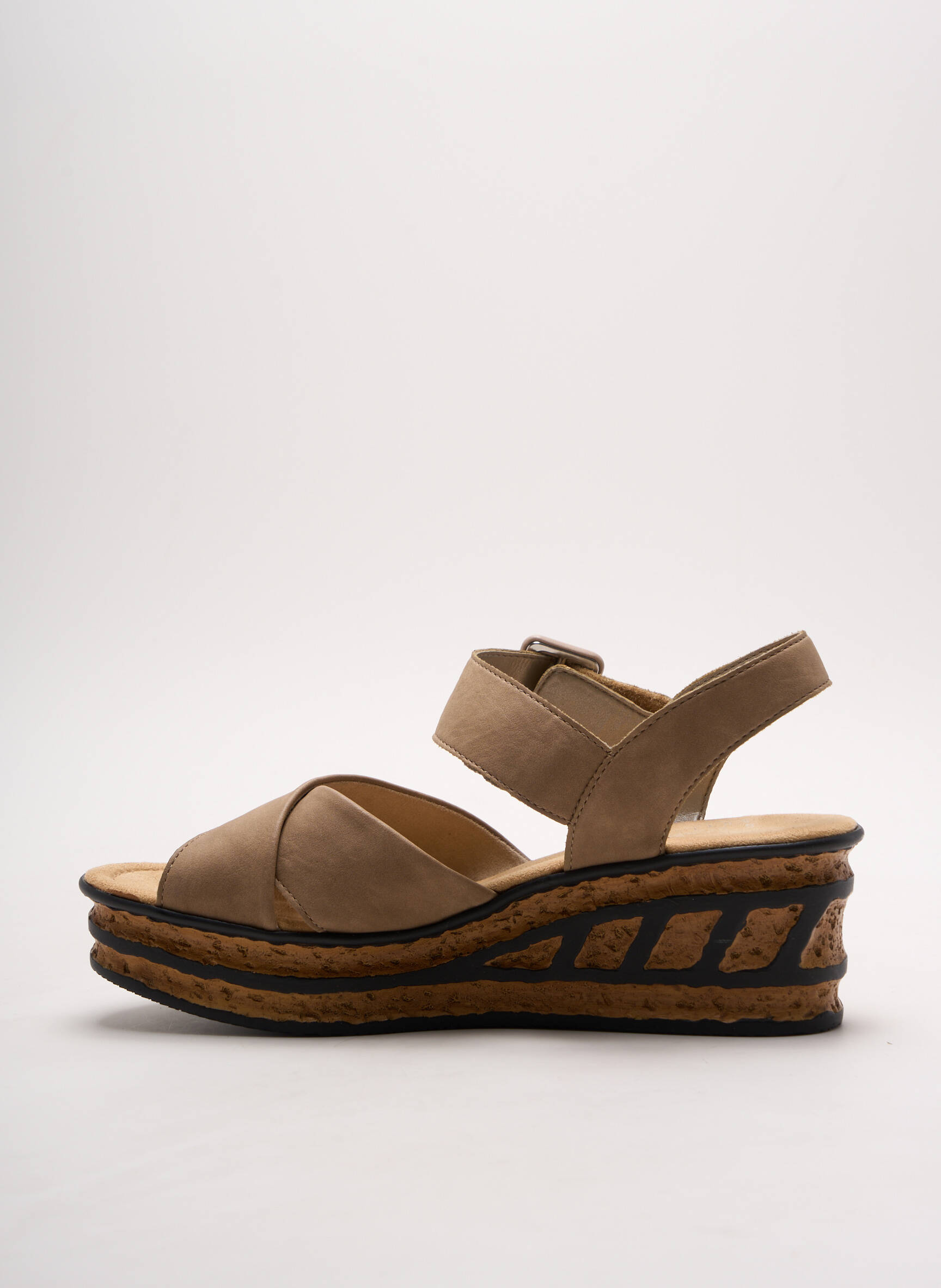 Rieker Sandales Nu Pieds Femme couleur marron