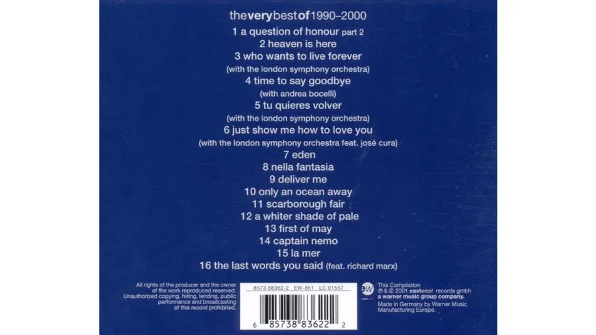 Very Best Of,The 1990-2000