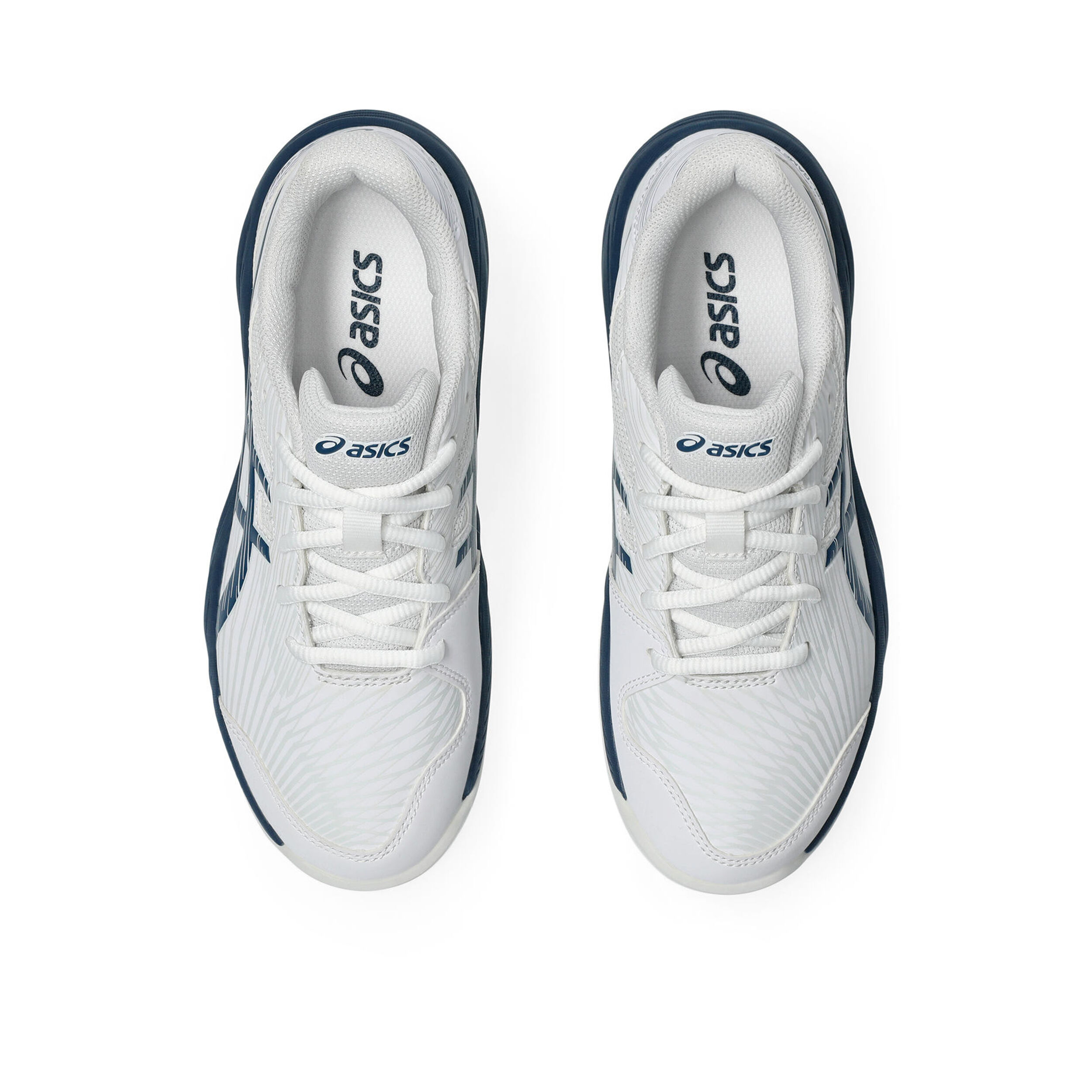 Gel-Game 9 GS Allcourtschuh Kinder - Weiß, Blau