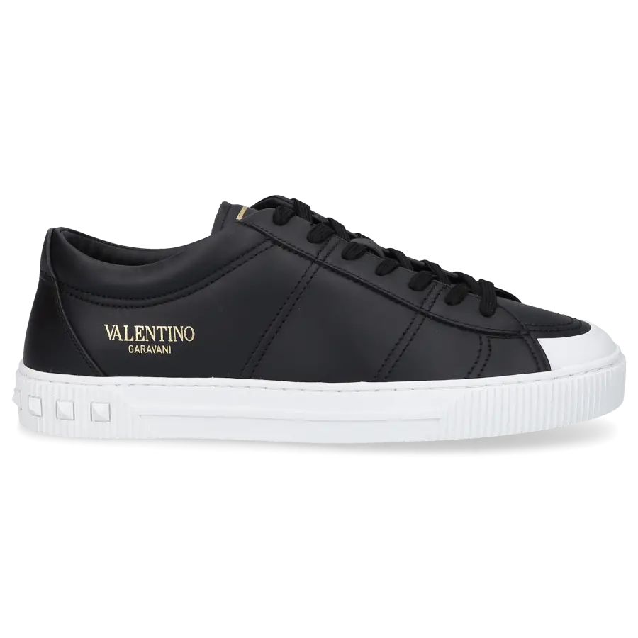 Valentino Garavani - Sneaker low CITYPLANET Kalbsleder - schwarz