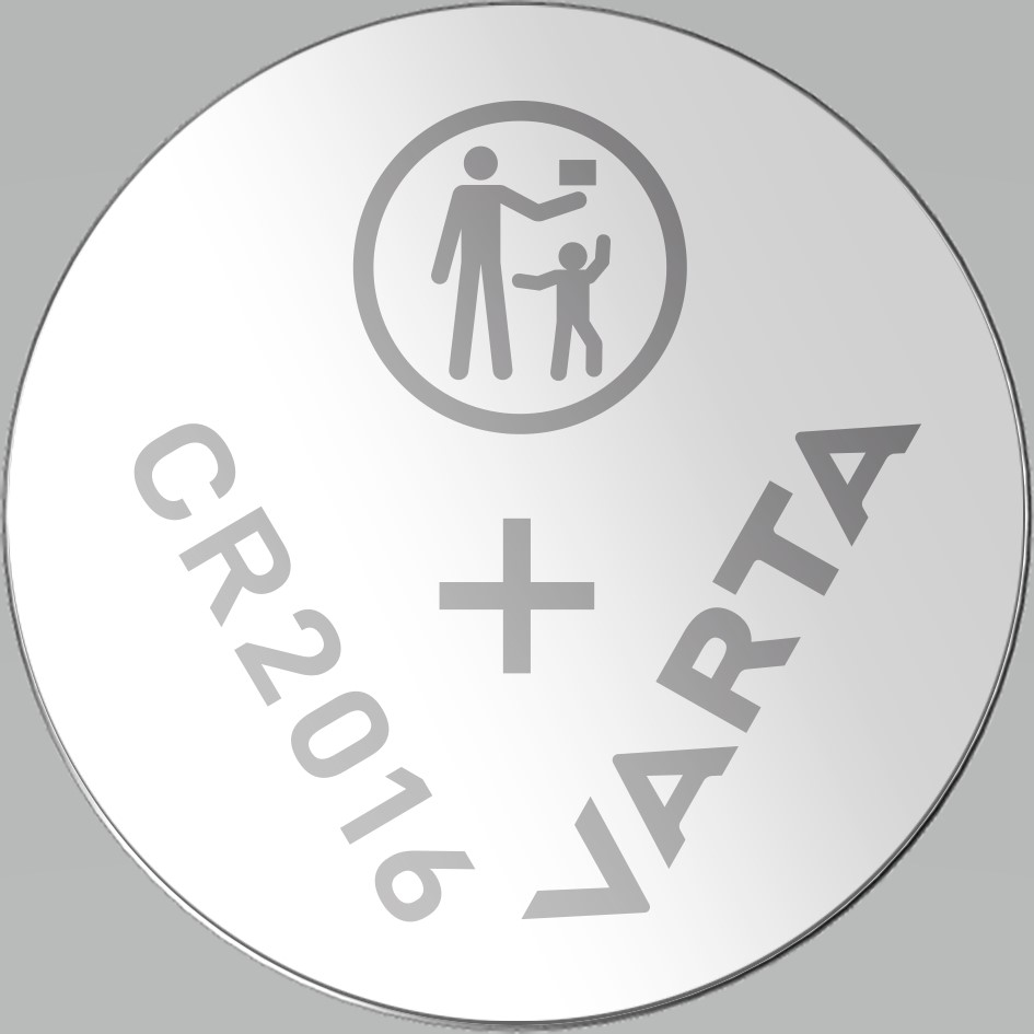 VARTA CR2016 3-V-Lithium-Batterie Knopfzelle, 1 Stück - ATU