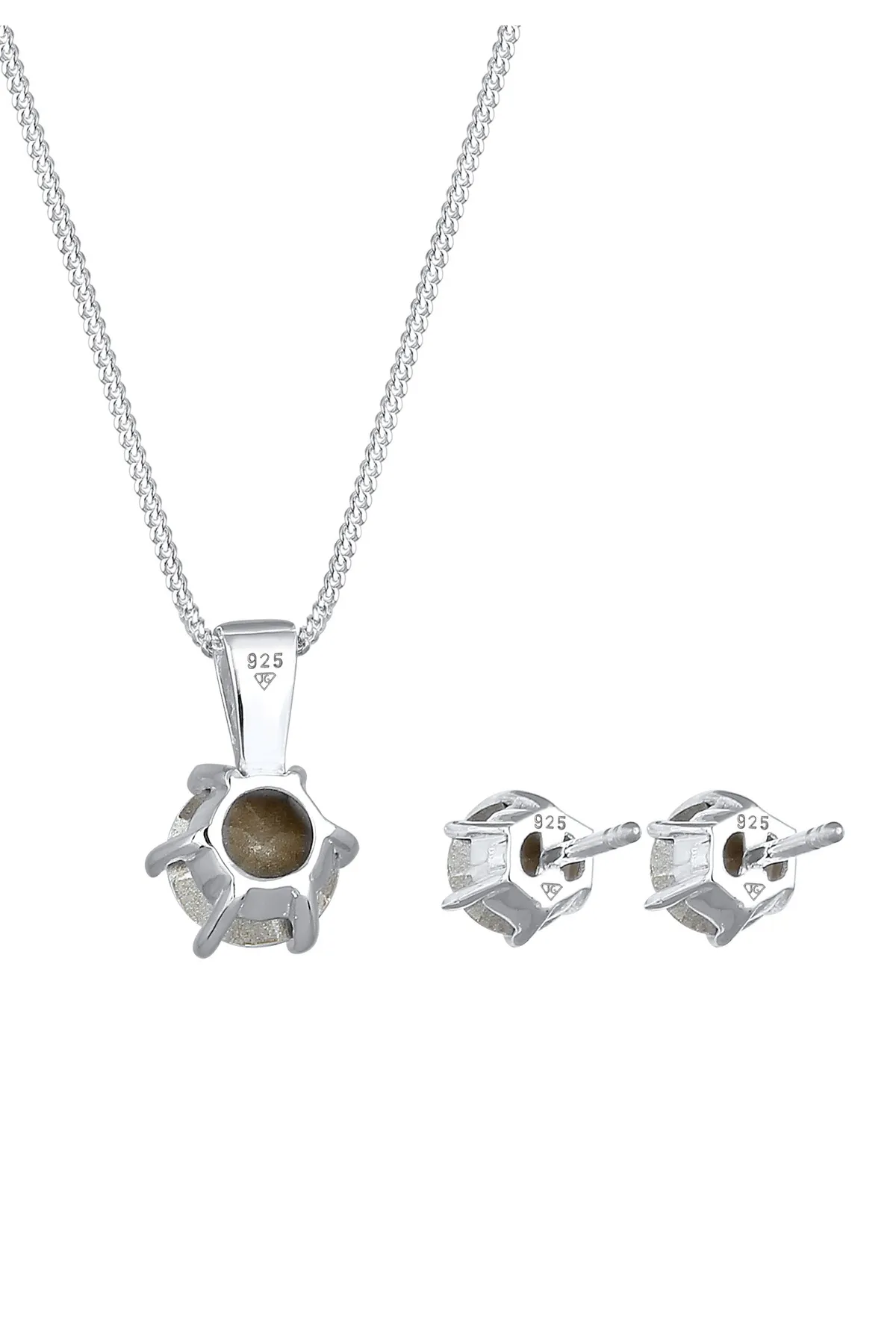 ELLI  Schmuckset Basic Kristalle Silber