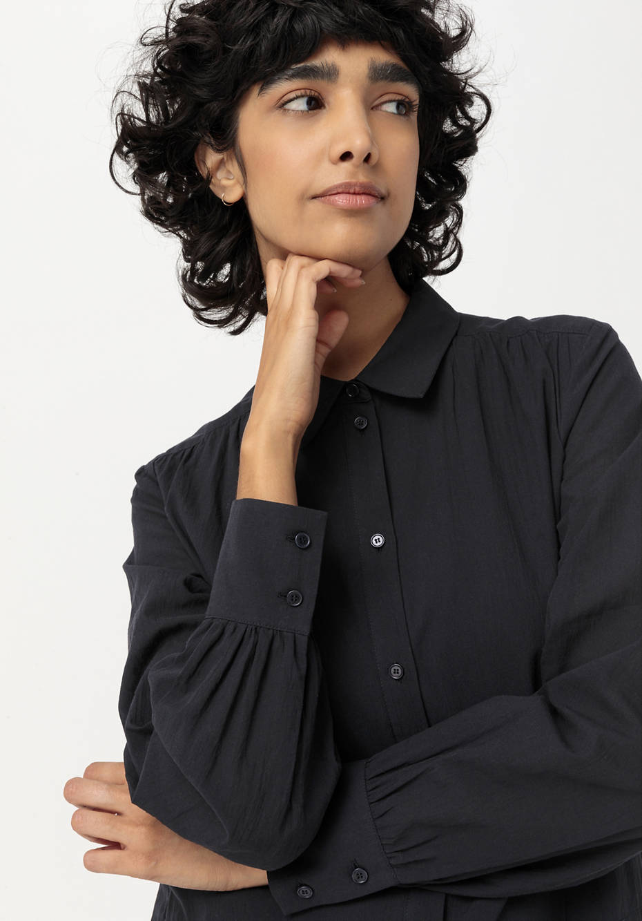 Midikleid aus reiner Bio-Baumwolle