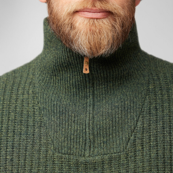 ÖVIK HALF ZIP KNIT M Herren - Wollpullover