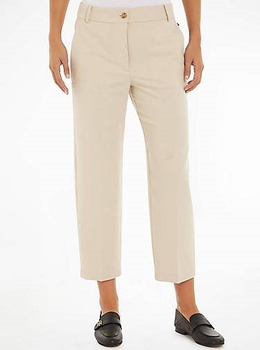 TOMMY HILFIGER Damen Hose Straight Fit