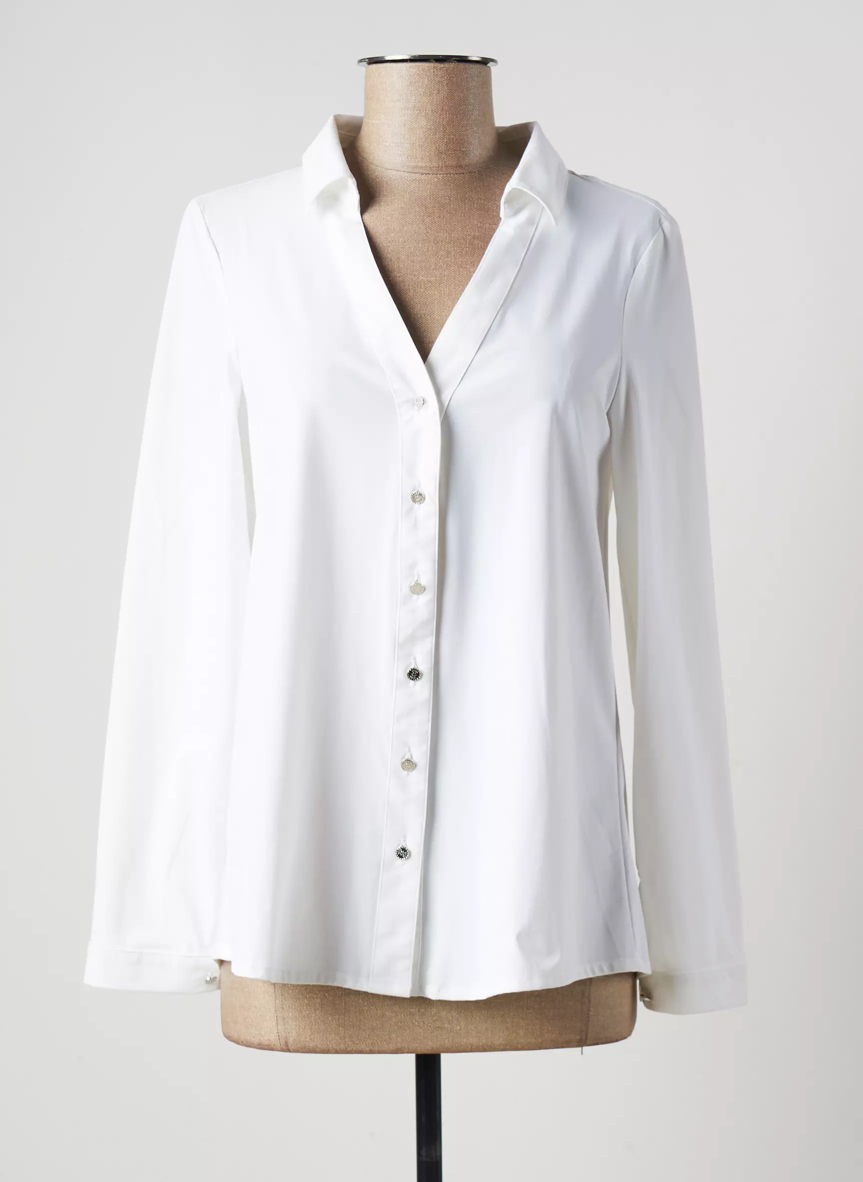 Mc Planet Chemisiers Femme couleur blanc