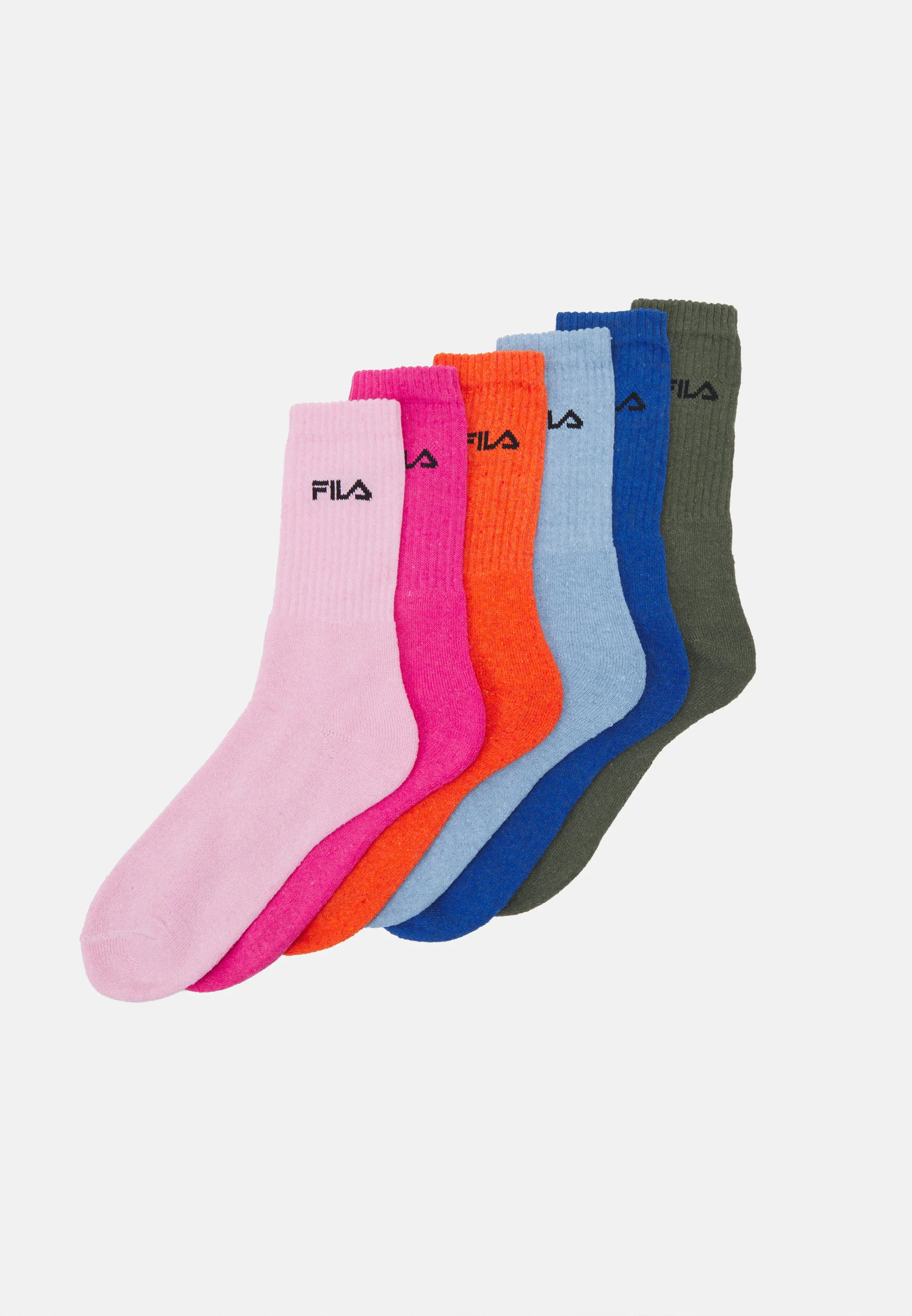 Calcetines de tenis Fila unisex, paquete de 6 - Calcetines