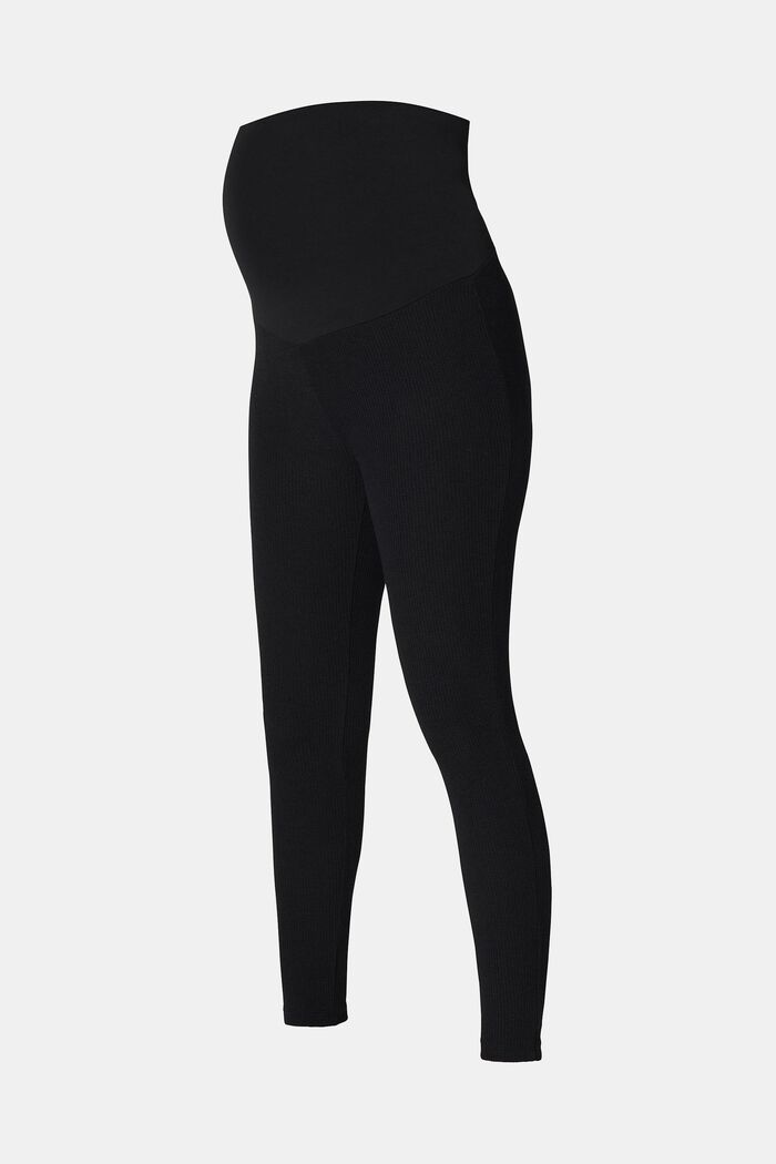 Umstands-Leggings aus Rippstrick-Jersey