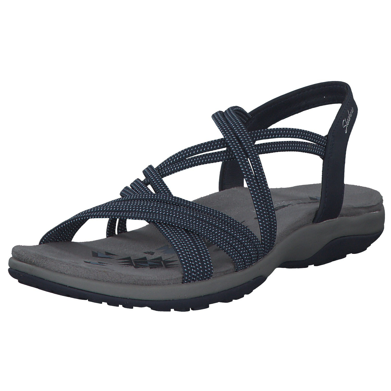 Skechers 163117, Klassische Sandalen, Damen, Blau