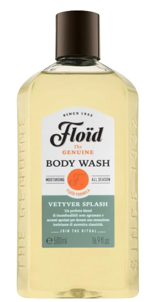 „Floid“ vetiverijų purslų dušo želė