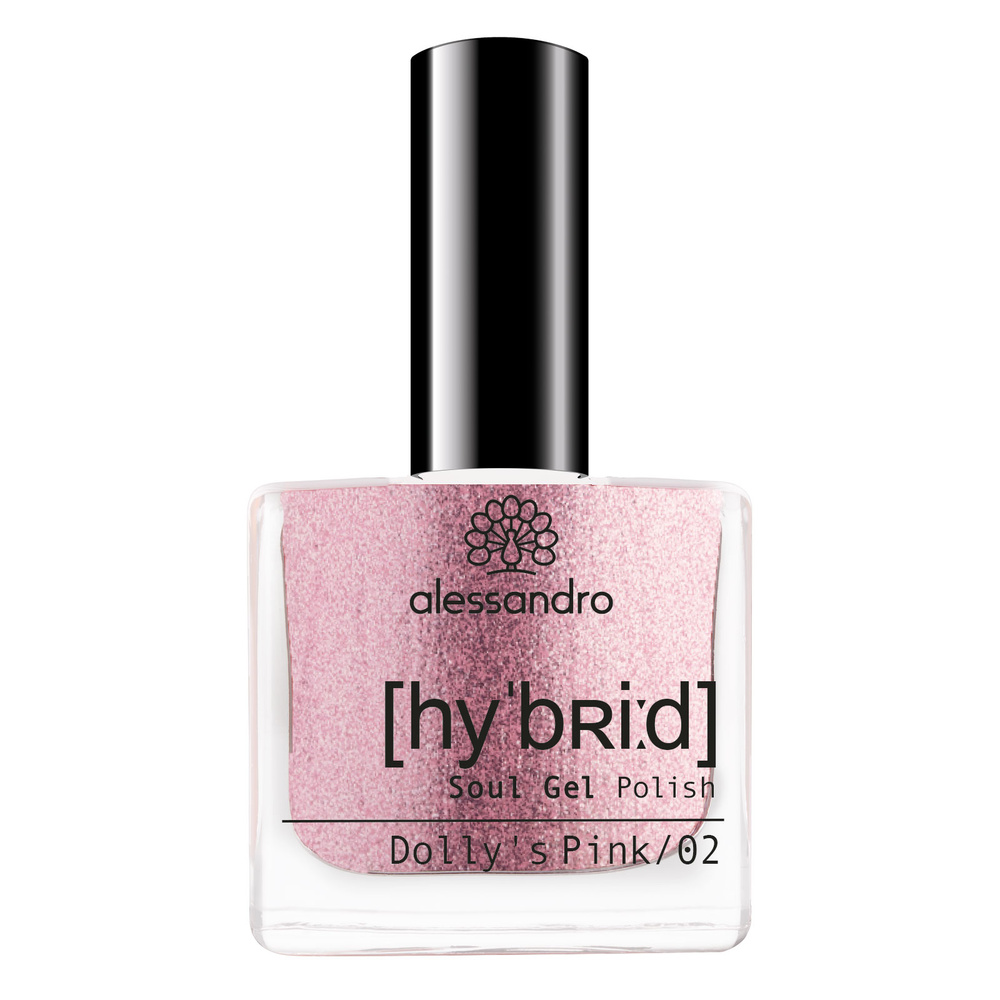 alessandro Vernis Hybrid Soul  DOLLY’S PINK 8 ml Vernis à ongles coloré