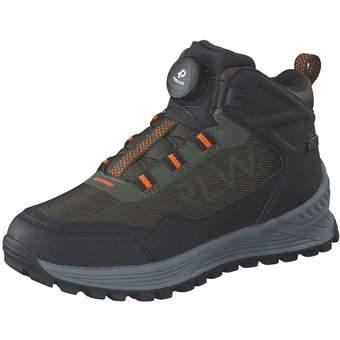 Run Lifewear Schnür Boots in grün