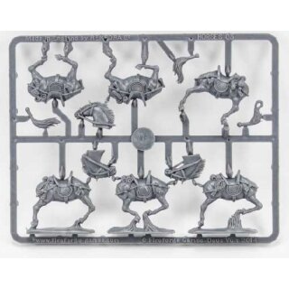 FireForge Plastic Unbarded Steppe Horses (6)